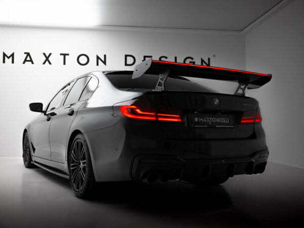 Pol po carbon spoiler with internal brackets uprights led bmw 5 m5 sedan g30 f90 21667 2