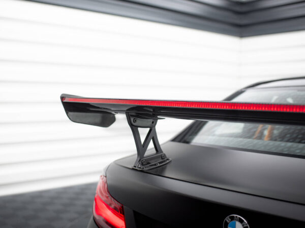 Pol po carbon spoiler with internal brackets uprights led bmw m2 f87 2 2 m pack f22 20654 17