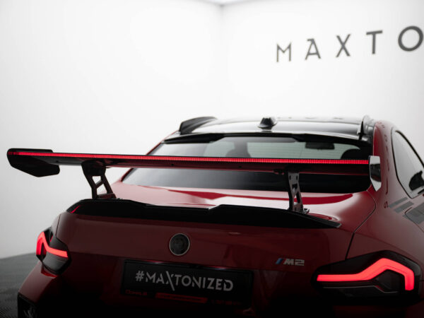Pol po carbon spoiler with internal brackets uprights led bmw m2 g87 22145 11