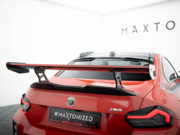 Pol po carbon spoiler with internal brackets uprights led bmw m2 g87 22145 2