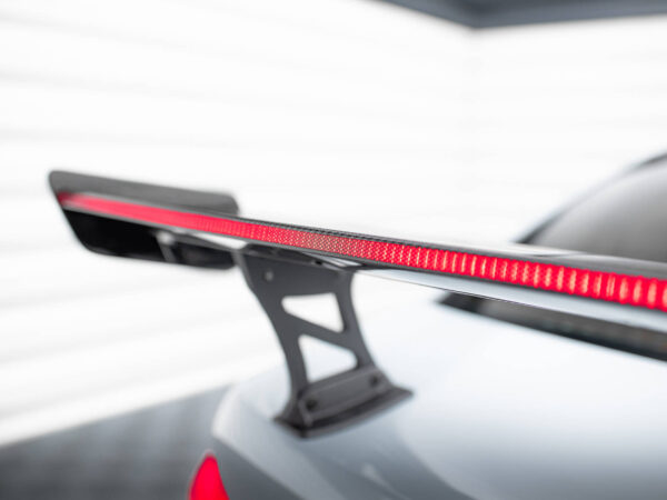 Pol po carbon spoiler with internal brackets uprights led bmw m3 g80 m340i g20 3 m pack g20 3 standard g20 20355 7