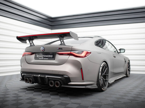 Pol po carbon spoiler with internal brackets uprights led bmw m4 g82 g82 facelift m440i 4 m pack g22 g22 facelift 20977 12