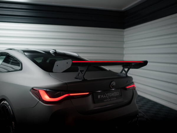 Pol po carbon spoiler with internal brackets uprights led bmw m4 g82 g82 facelift m440i 4 m pack g22 g22 facelift 20977 18