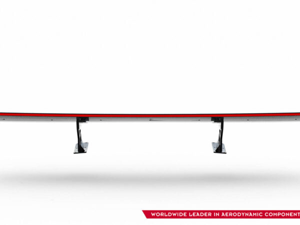 Pol po carbon spoiler with internal brackets uprights led mercedes benz cla coupe c118 c118 facelift 21583 9