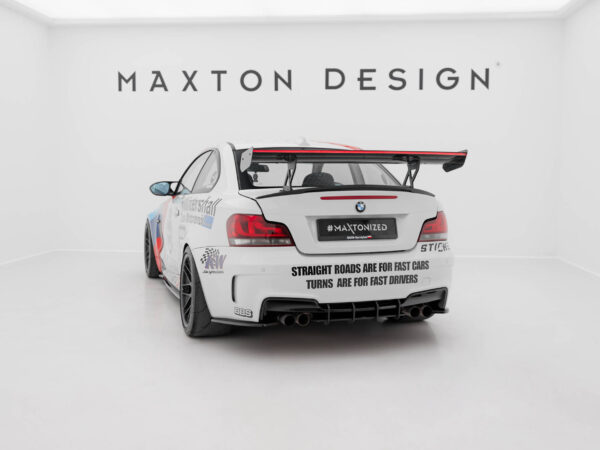 Pol po carbon spoiler with internal brackets uprights v 1 led bmw 1 m e82 21616 14