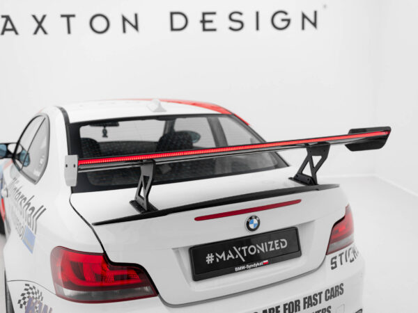 Pol po carbon spoiler with internal brackets uprights v 1 led bmw 1 m e82 21616 15