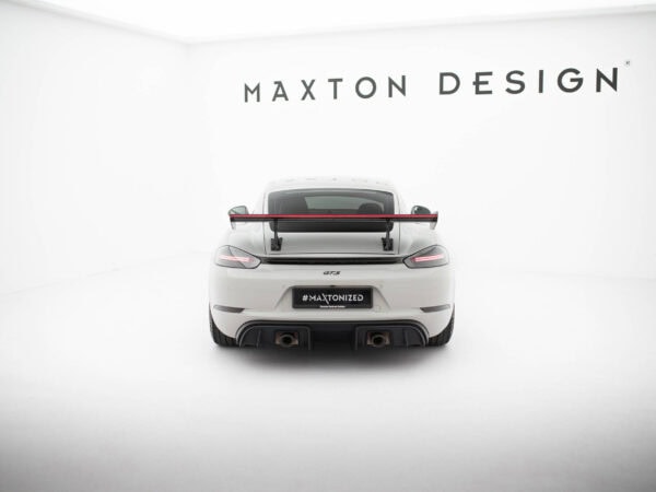 Pol po carbon spoiler with internal brackets uprights v 1 led porsche 718 cayman 982c 21511 12