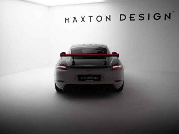 Pol po carbon spoiler with internal brackets uprights v 1 led porsche 718 cayman 982c 21511 16
