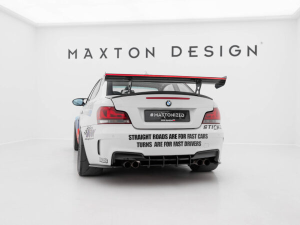 Pol po carbon spoiler with internal brackets uprights v 2 led bmw 1 m e82 21620 11