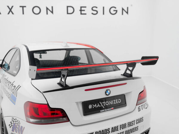 Pol po carbon spoiler with internal brackets uprights v 2 led bmw 1 m e82 21620 12