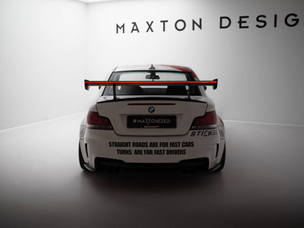 Pol po carbon spoiler with internal brackets uprights v 2 led bmw 1 m e82 21620 16