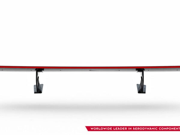 Pol po carbon spoiler with internal brackets uprights v 2 led porsche 718 cayman 982c 21515 7