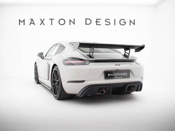 Pol po carbon spoiler with internal brackets uprights v 2 porsche 718 cayman 982c 21513 8