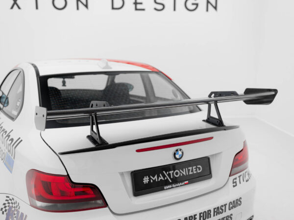 Pol po carbon spoiler with upper swan mounting bmw 1 m e82 21622 10