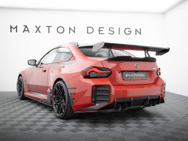Alternative view of Maxton Design Prepreg Carbon Fibre Spoiler With Upper Swan Mounting For BMW M2 G87
