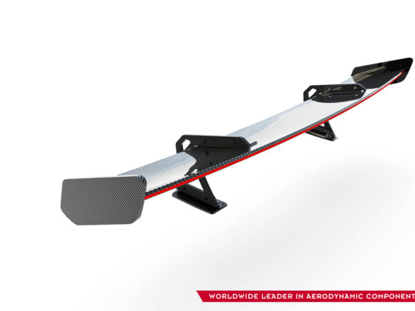 Pol po carbon spoiler with upper swan mounting led bmw 1 m e82 21623 13