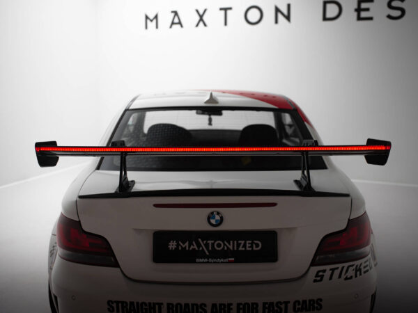 Alternative view of Maxton Design Prepreg Carbon Fibre Spoiler With Upper Swan Mounting For BMW 1 Series M E82