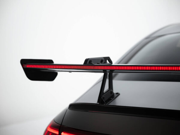Pol po carbon spoiler with upper swan mounting led mercedes benz cla coupe c118 c118 facelift 21587 10