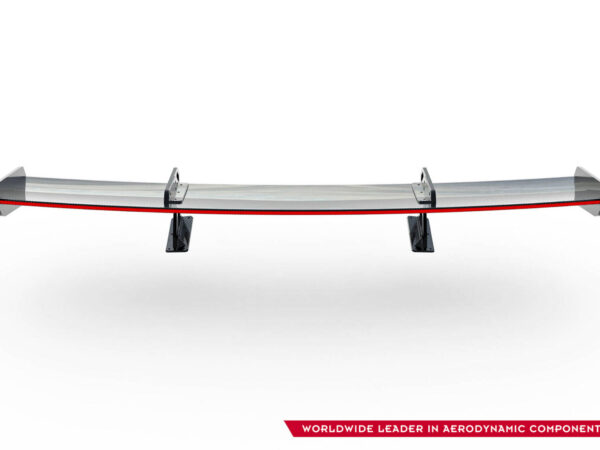 Pol po carbon spoiler with upper swan mounting led mercedes benz cla coupe c118 c118 facelift 21587 13