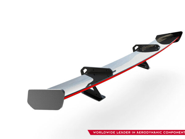 Pol po carbon spoiler with upper swan mounting led mercedes benz cla coupe c118 c118 facelift 21587 15