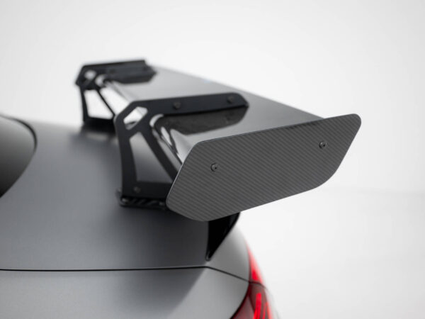 Pol po carbon spoiler with upper swan mounting mercedes benz cla coupe c118 c118 facelift 21585 4