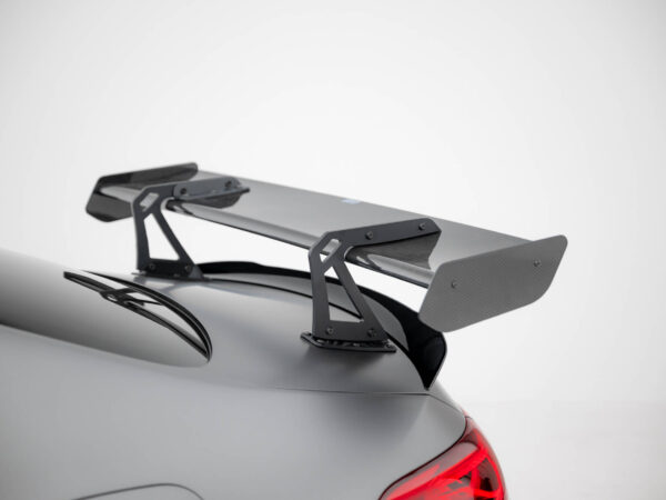 Pol po carbon spoiler with upper swan mounting mercedes benz cla coupe c118 c118 facelift 21585 6