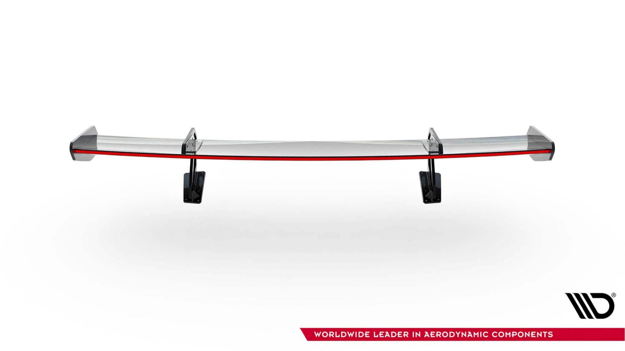 Maxton design prepreg carbon fibre spoiler v. 1 with upper swan mount + led for porsche 718 cayman 982c - image 15