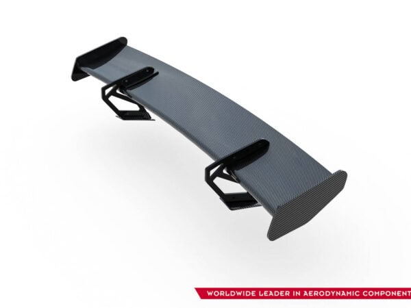 Pol po carbon spoiler with upper swan mounting v 2 led porsche 718 cayman 982c 21524 15