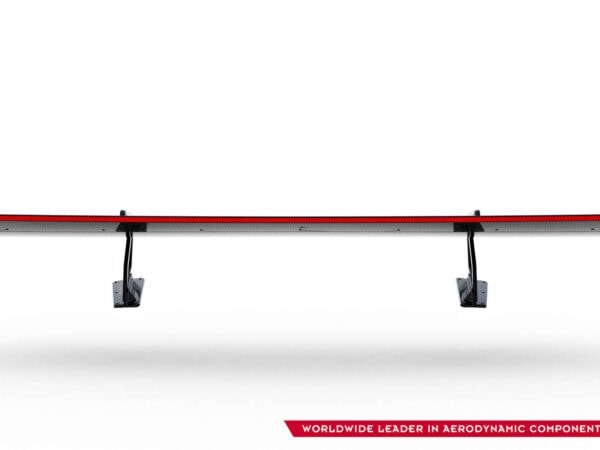 Pol po carbon spoiler with upper swan mounting v 2 led porsche 718 cayman 982c 21524 9