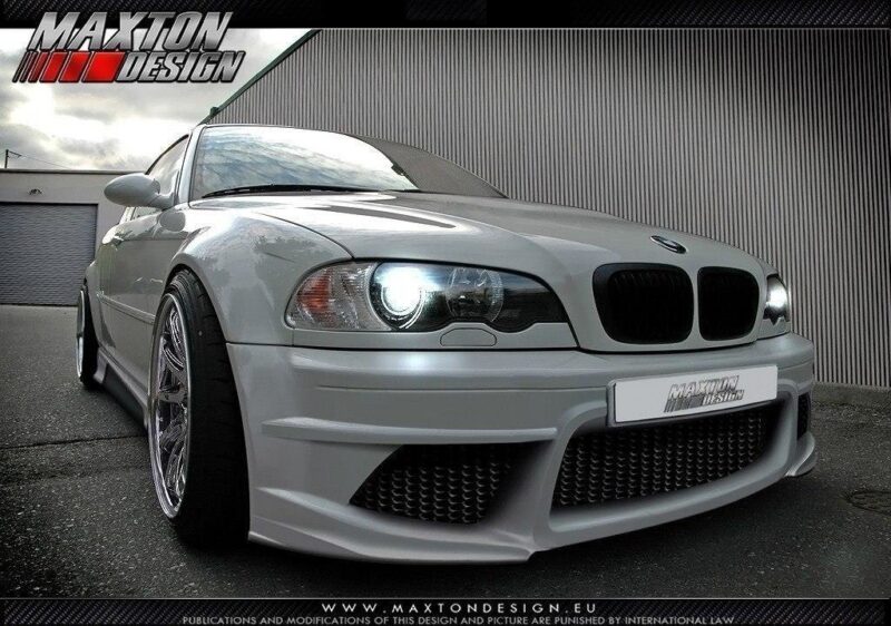 Maxton design frp front bumper generation v for bmw 3 series e46