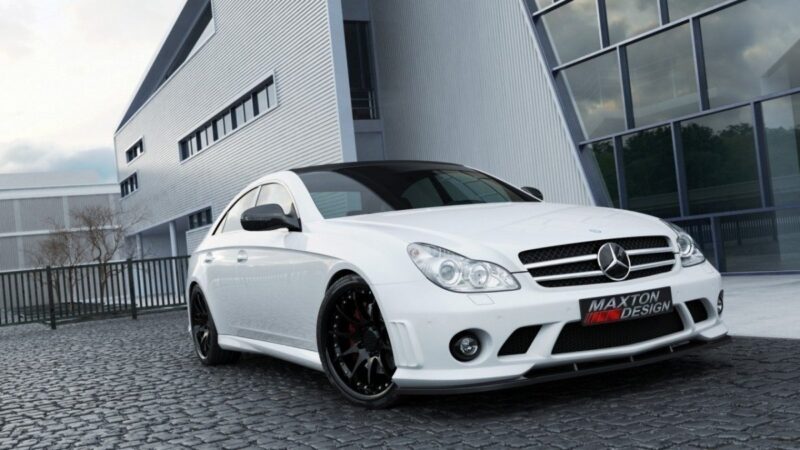 Maxton design frp front bumper for mercedes-benz c219