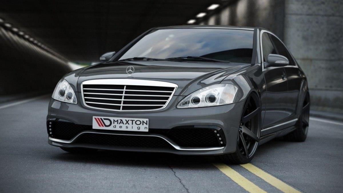 Maxton design w205 style front bumper for mercedes-benz w221