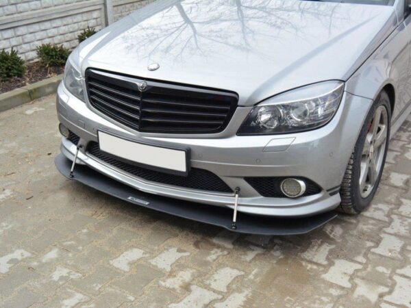 Pol po front racing splitter mercedes benz c sedan estate amg line w204 s204 1859 3