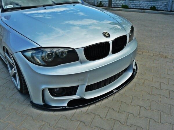 Alternative view of Maxton Design Gloss Black Front Splitter For BMW 1 Series E87