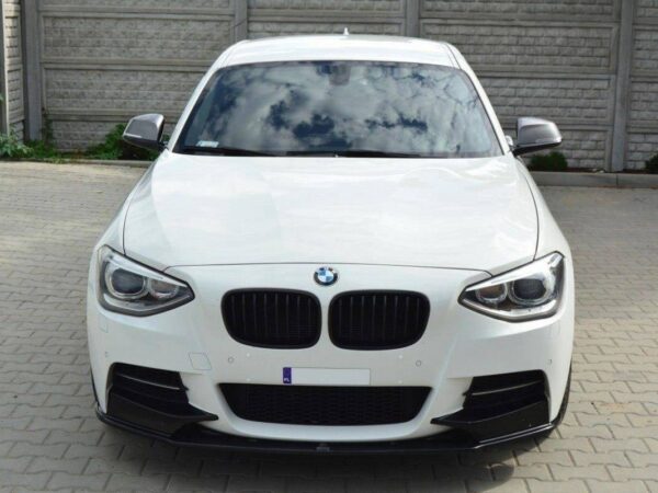 Alternative view of Maxton Design Gloss Black Front Splitter For BMW 1 Series F20 F21 M Sport Pre LCI