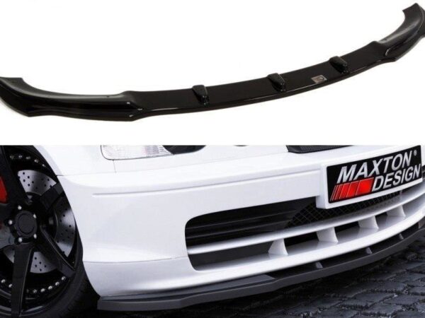 Alternative view of Maxton Design Gloss Black Front Splitter For BMW 3 Series E46