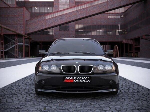 Alternative view of Maxton Design Gloss Black Front Splitter For BMW 3 Series E46 LCI