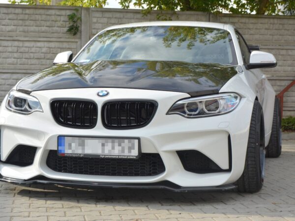 Alternative view of Maxton Design Gloss Black Front Splitter For BMW M2 F87
