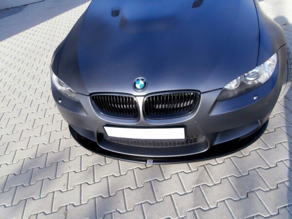 Alternative view of Maxton Design Gloss Black Front Splitter For BMW M3 E92 E93 Pre LCI