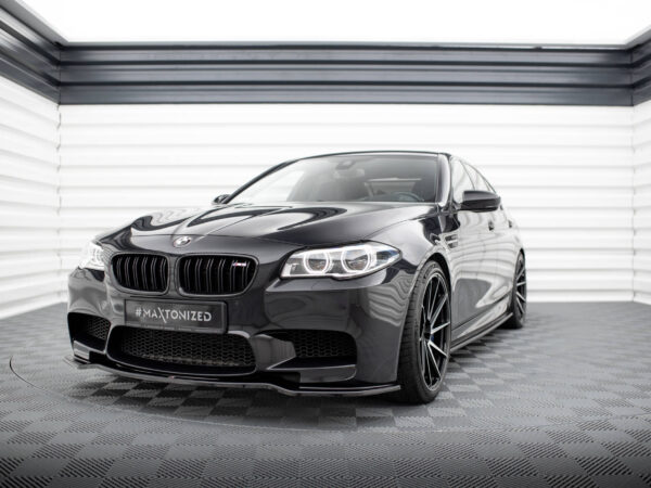 Alternative view of Maxton Design Gloss Black Front Splitter V.2 For BMW M5 5 Series F10