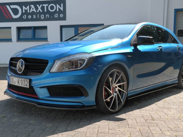 Pol po front splitter mercedes benz w176 amg line preface 7271 2