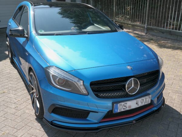 Pol po front splitter mercedes benz w176 amg line preface 7271 4