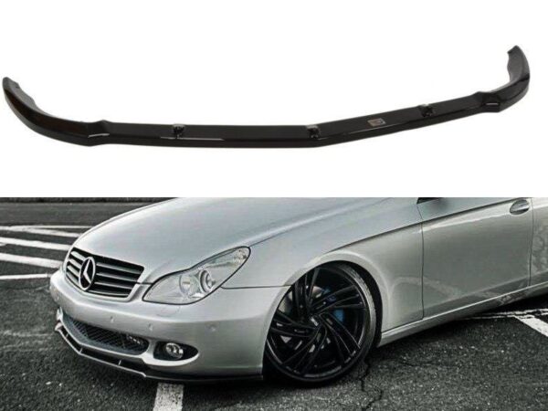 Pol po front splitter mercedes cls c219 standard bumper 802 1