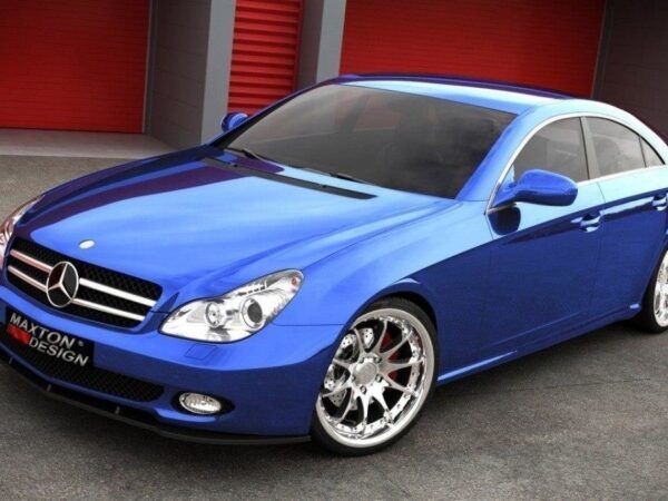 Pol po front splitter mercedes cls c219 standard bumper 802 3