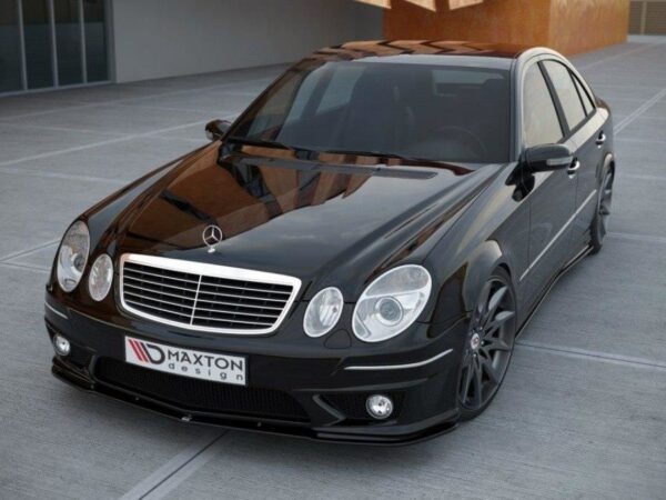 Pol po front splitter mercedes e w211 amg facelift 803 3