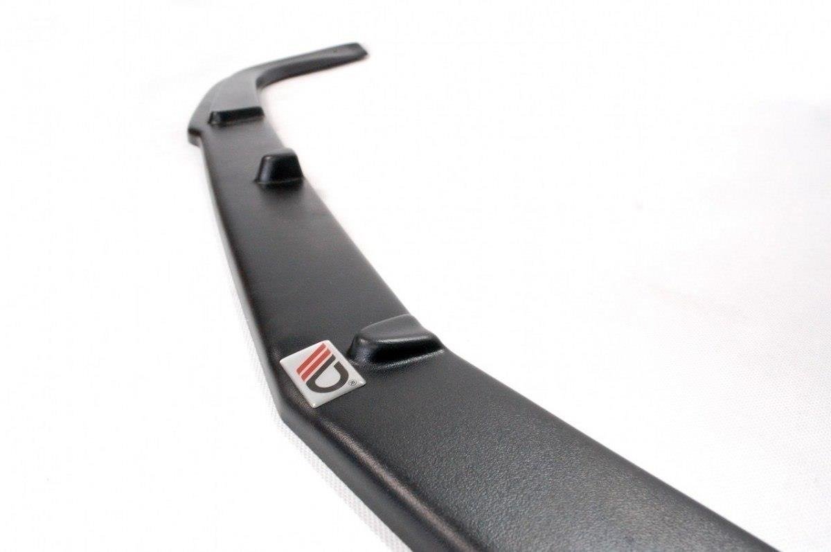 Maxton design gloss black front splitter for mercedes-benz amg w211 lci - image 5