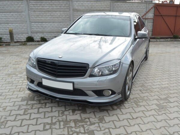 Pol po front splitter mercedes benz c sedan estate amg line w204 s204 785 3