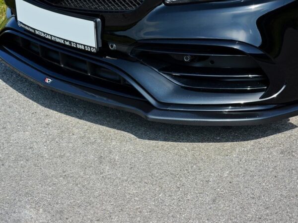 Pol po front splitter v 1 mercedes a w176 amg facelift 5635 3