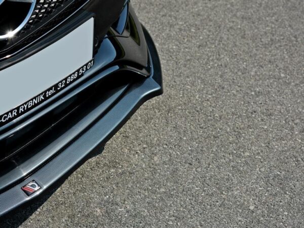 Pol po front splitter v 1 mercedes a w176 amg facelift 5635 4