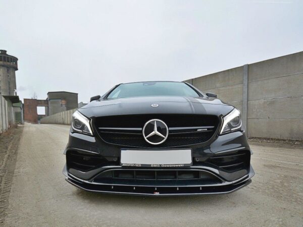 Pol po front splitter v 1 mercedes cla a45 amg c117 facelift 5638 3